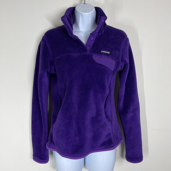 Patagonia Synchilla Pullover 1/4 snap fleece with pocket and marsupial pocket S - Picture 7 of 16